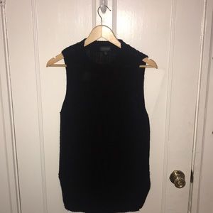 Medium Top Shop Black Short Sleeve Sweater